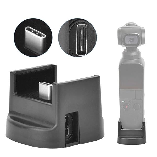 Mugast Buy Mugast Action Camera Charging Base - Desktop Adapter with 1/4 Screw for DJI Pocket - View 5 of 9
