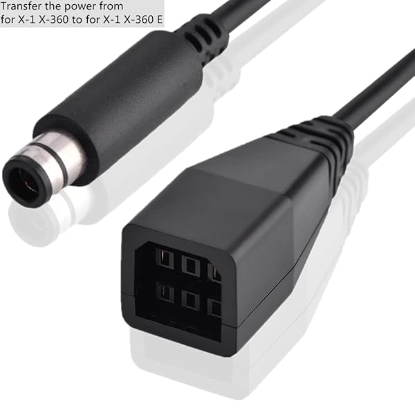Tangxi Xbox 360 to Xbox 360E Power Supply Adapter Cable - Stable Converter for Microsoft Console - View 5 of 10
