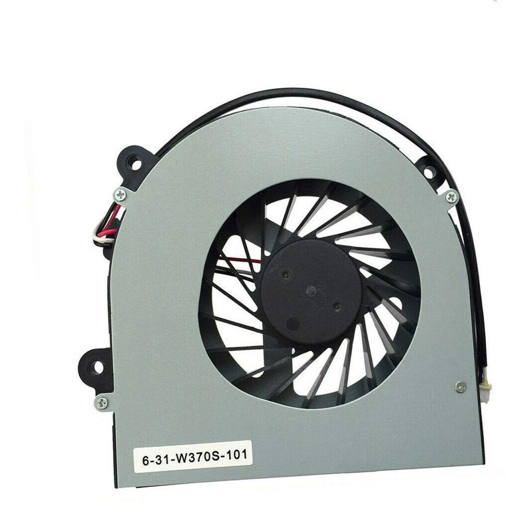 DBParts Laptop CPU Cooling Fan for Clevo W150 W230 W350 W370 Series ADDA AB7905HX-DE3 6-23-AW15E 3-PIN DC 5V 0.40A - View 2 of 2