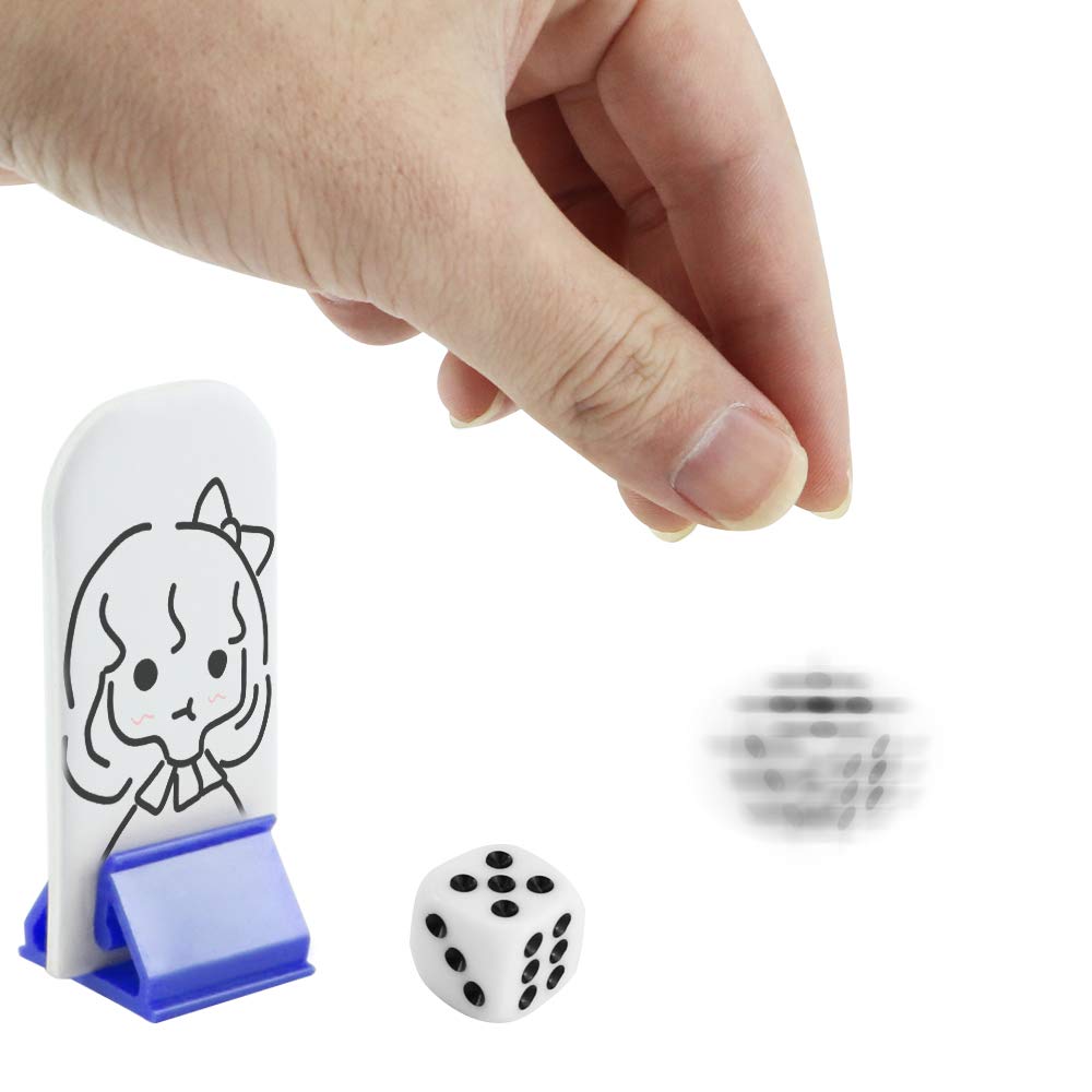 BIGNC Bignc 50 Pack Colorful Game Card Stands and 50 White Blank Game Board Markers for DIY Board Game Party Favors - View 3 of 5