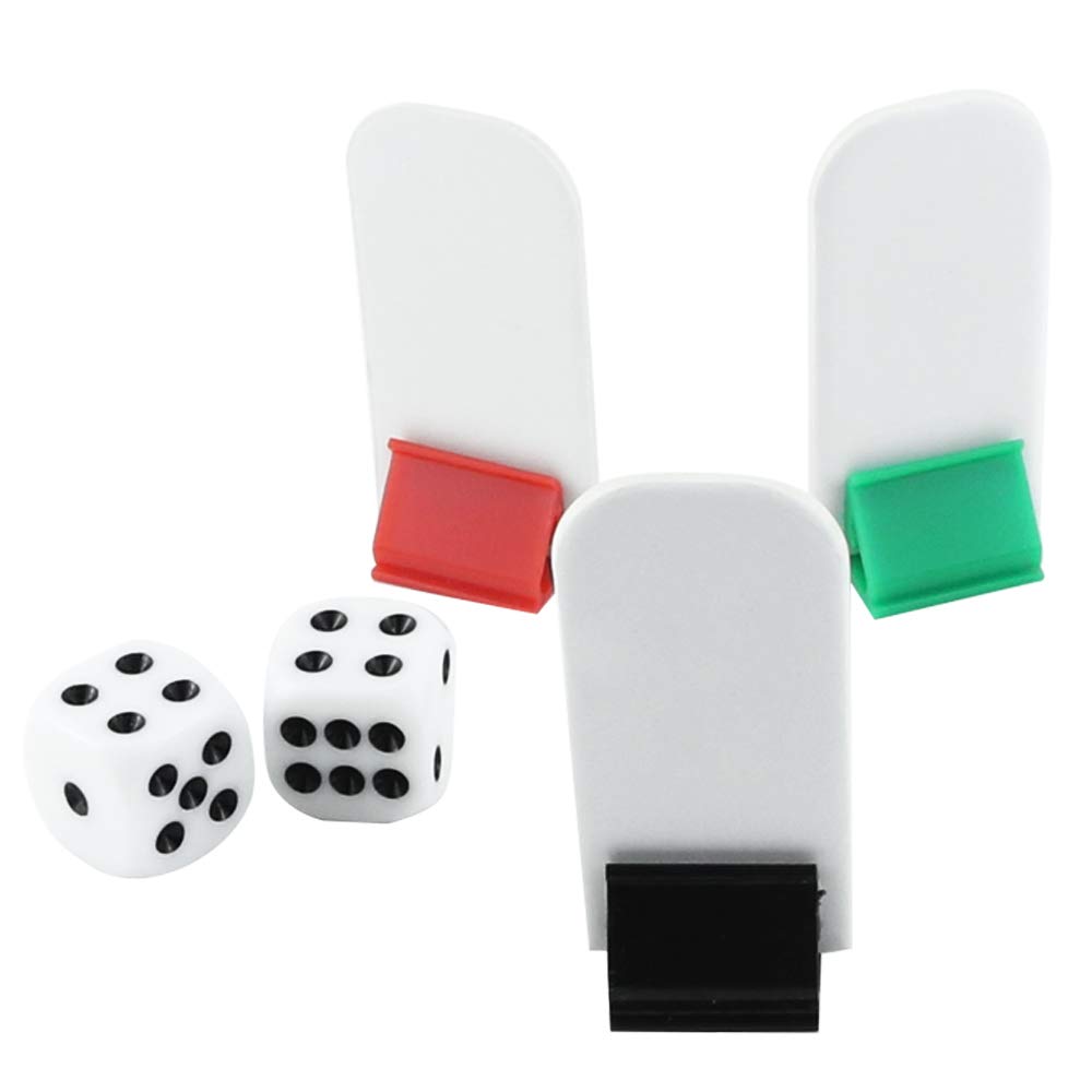BIGNC Bignc 50 Pack Colorful Game Card Stands and 50 White Blank Game Board Markers for DIY Board Game Party Favors - View 5 of 5
