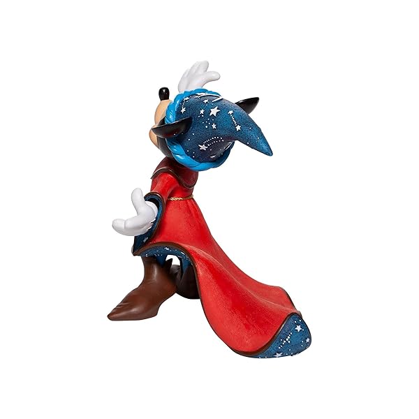 Enesco Enesco Disney Showcase Fantasia 80th Anniversary Sorcerer's Apprentice Mickey Mouse Figurine 8.74 Inch Multicolor - View 5 of 8
