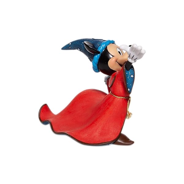 Enesco Enesco Disney Showcase Fantasia 80th Anniversary Sorcerer's Apprentice Mickey Mouse Figurine 8.74 Inch Multicolor - View 8 of 8