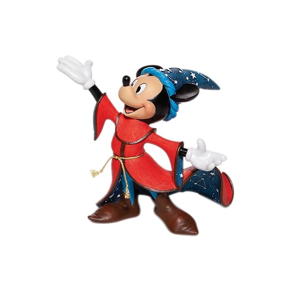 Enesco Disney Showcase Fantasia 80th Anniversary Sorcerer's Apprentice Mickey Mouse Figurine 8.74 Inch Multicolor
