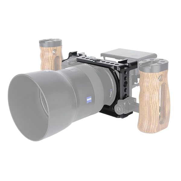 NICEYRIG Upgrade Your Sony A6600: NICEYRIG Cage with NATO Rails & Cold Shoe Mounts for Ultimate Filmmaking - View 3 of 10