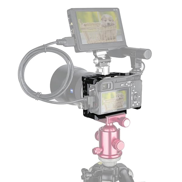 NICEYRIG Upgrade Your Sony A6600: NICEYRIG Cage with NATO Rails & Cold Shoe Mounts for Ultimate Filmmaking - View 9 of 10