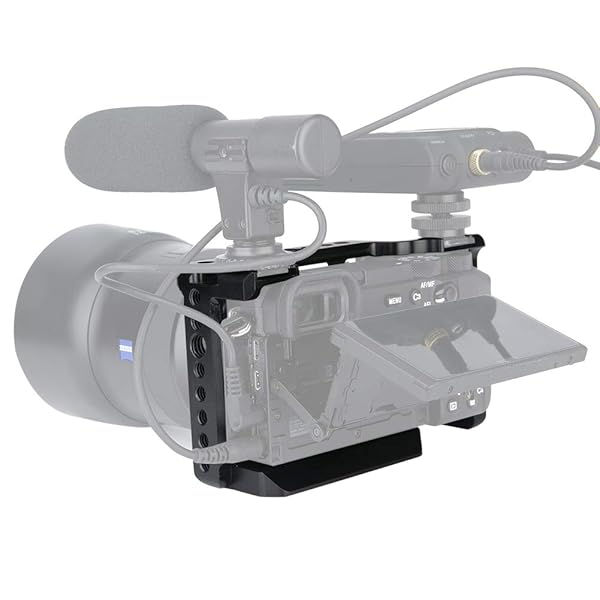 NICEYRIG Upgrade Your Sony A6600: NICEYRIG Cage with NATO Rails & Cold Shoe Mounts for Ultimate Filmmaking - View 10 of 10