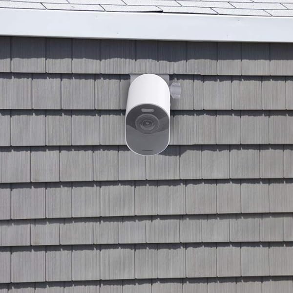 HOLACA HOLACA Vinyl Siding Clips for Arlo & Eufy Cameras - Weatherproof Mounting Hooks (2 Pack, White) - View 9 of 9