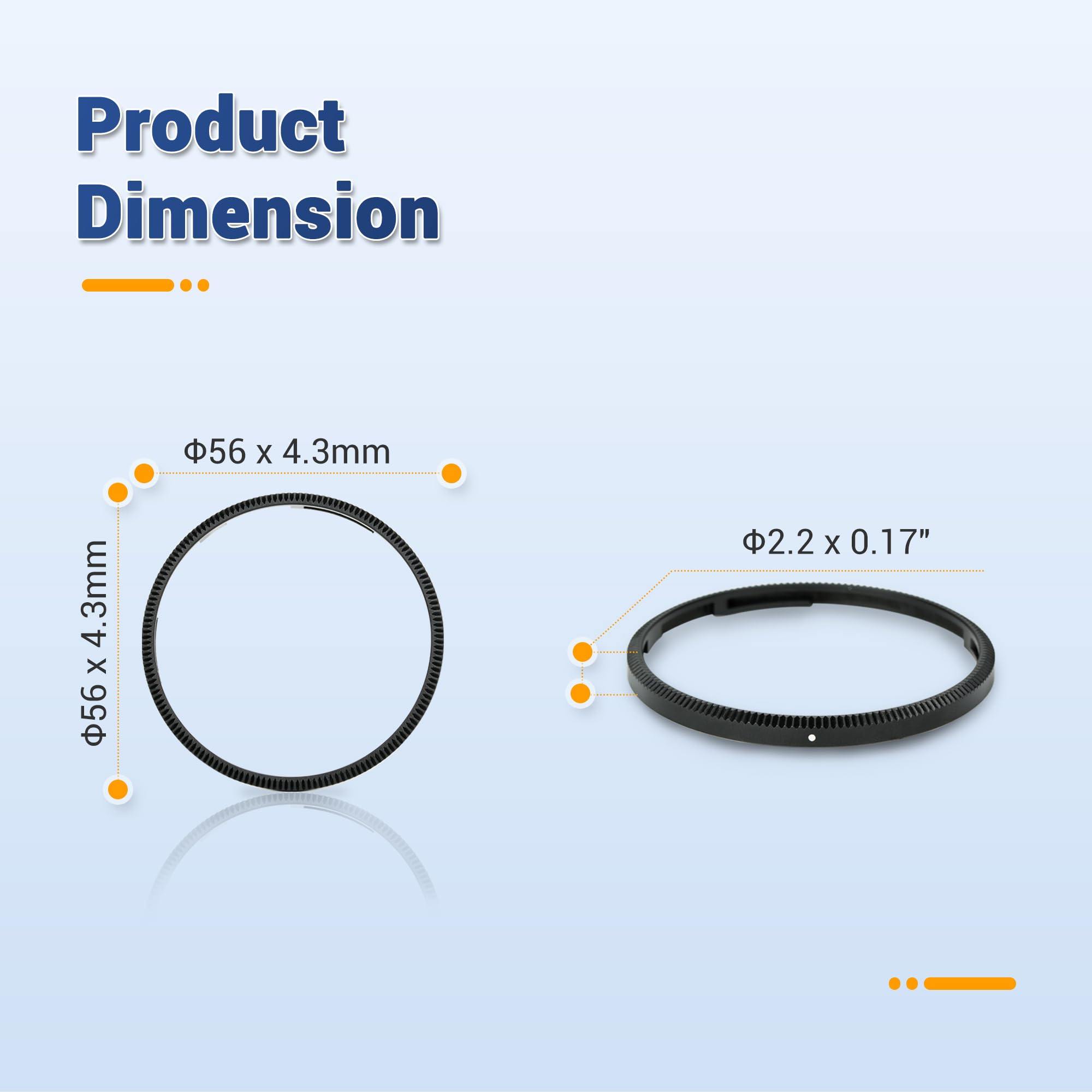 JJC JJC Metal Lens Decoration Ring Cap for Ricoh GR III HDF Accessories Red Replacement GN-1 Ring Cap - View 8 of 8