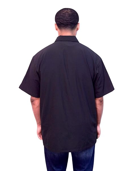 King Midas Empire King Midas Barber Jacket Small Black Stylish Durable and Comfortable for Professional Barbers - View 4 of 7