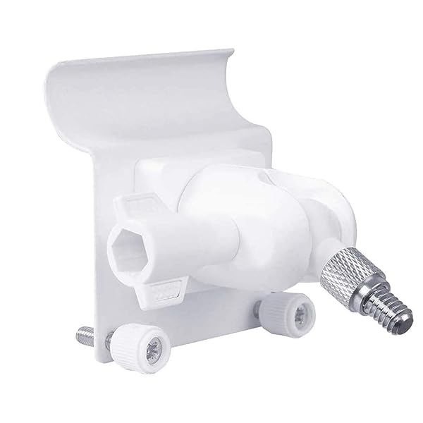 HOLACA Upgrade Your Security: HOLACA Vinyl Siding Clips for Arlo, ZUMIMALL & Eufy Cameras - Weatherproof Stainless Steel (1 Pack, White) - View 2 of 8