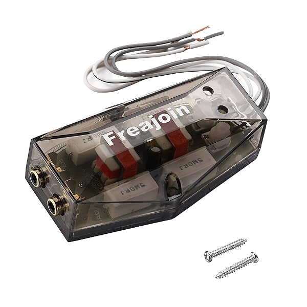 Freajoin Freajoin 2 Channel High Low Level Converter Speaker Cable to RCA Adapter Line Out Converter - View 2 of 8