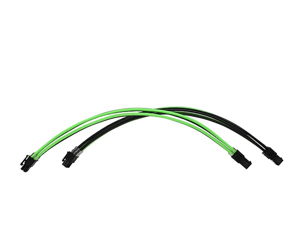 Formulamod Formulamod Sleeve Extension Power Supply Cable Kit 18AWG ATX 24P EPS 8P PCI-E8P Combs for PSU to Motherboard GPU Black Grey Green - View 5 of 5