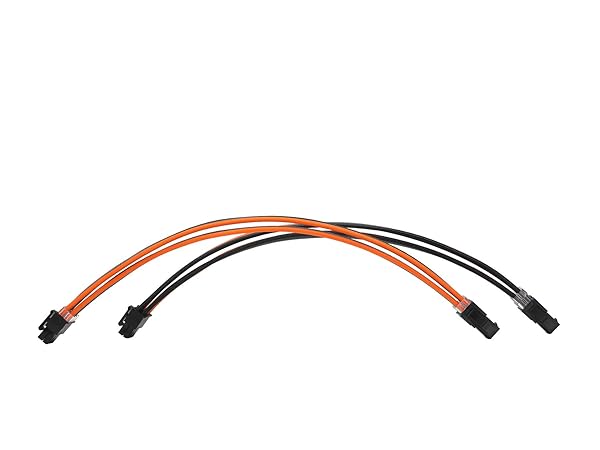 Formulamod FormulaMod Sleeve Extension Power Supply Cable Kit 18AWG ATX 24P EPS 8P PCI-E8P Combs for PSU to Motherboard GPU Black Orange Grey - View 6 of 6