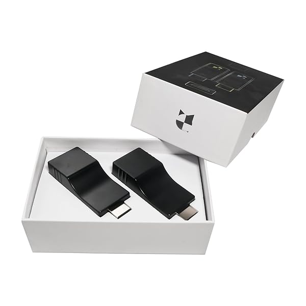 DDMALL DDMALL 4K HDMI Extender Over IP Kit - 500ft, Real 4K 30Hz, Plug & Play, Compact HDMI Transmitter & Receiver (HIP-20) - View 10 of 10