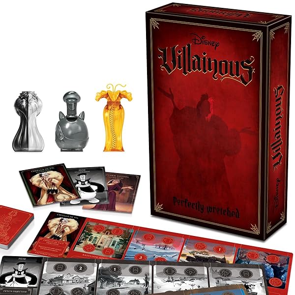 Ravensburger Ravensburger Disney Villainous: Perfectly Wretched - Award-Winning Strategy Board Game for Ages 10+ | Stand-Alone & Expansion
