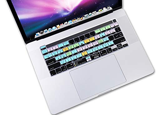 XSKN XSKN Mac OS X Silicone Keyboard Cover for 2019 MacBook Pro 16 A2141 and 13.3 A2338 M1 A2251 A2289 with Touch Bar - View 5 of 9