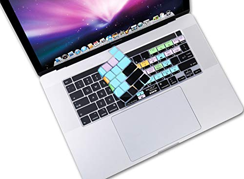 XSKN XSKN Mac OS X Silicone Keyboard Cover for 2019 MacBook Pro 16 A2141 and 13.3 A2338 M1 A2251 A2289 with Touch Bar - View 7 of 9