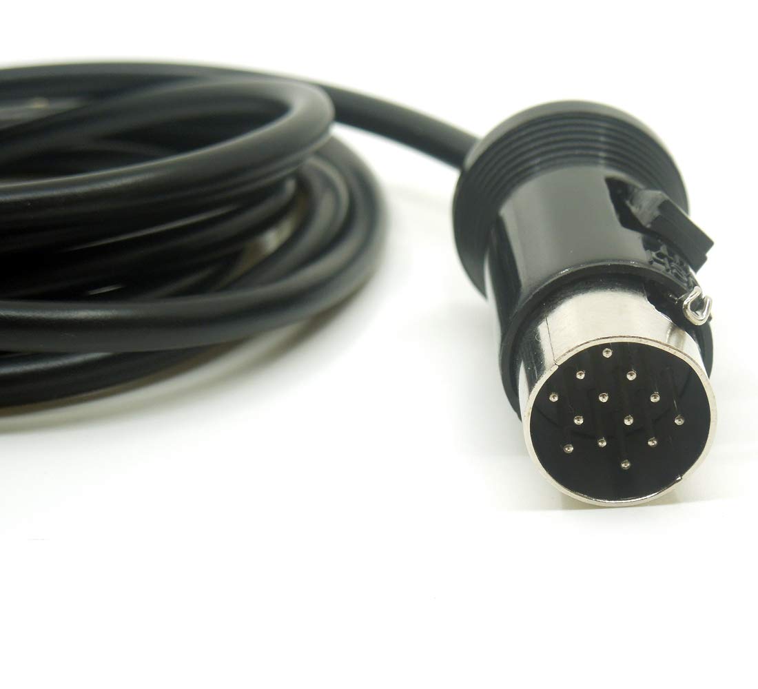 colorparts2016 Colorparts2016 Car Stereo Connector 3.5mm Male Aux Cable for Kenwood Head Unit 13 Pin Interface Radio CD Changer Port - View 3 of 7