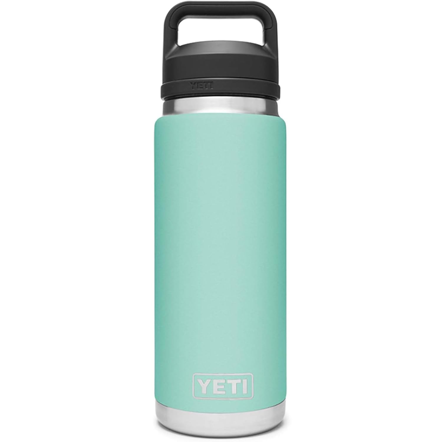 YETI YETI Rambler 26 oz Bottle: Vacuum Insulated Stainless Steel with Chug Cap in Seafoam - Perfect for Hydration on the Go!
