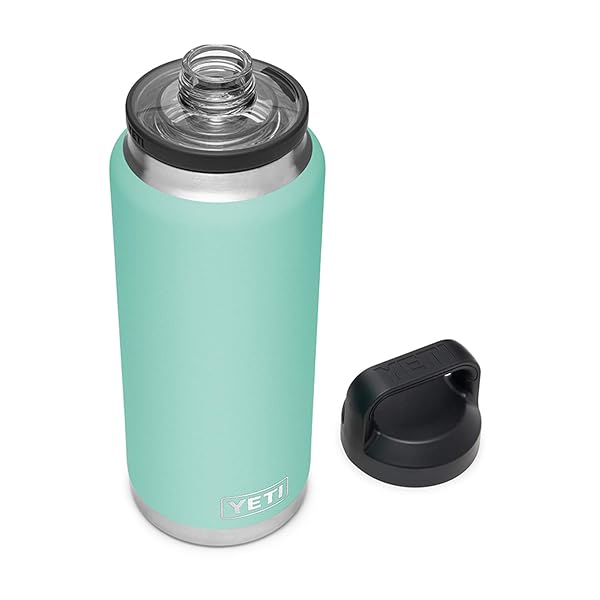 YETI YETI Rambler 36 oz Bottle - Vacuum Insulated Stainless Steel with Chug Cap in Seafoam Color