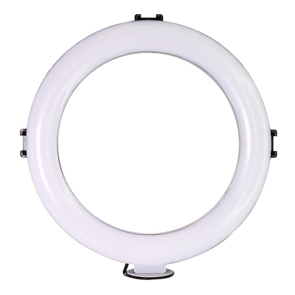 VidPro "Vidpro RL-8 LED Ring Light Kit: 8" USB Powered for Portraits, Makeup, Vlogs & More - Adjustable Color Temperature 2800K-6500K" - View 4 of 5