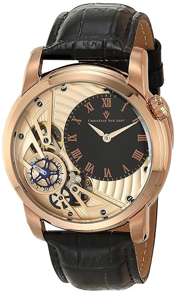 Christian Van Sant Shop Christian Van Sant Men's Sprocket Auto-Quartz Watch in Pink - Stylish & Durable Timepiece