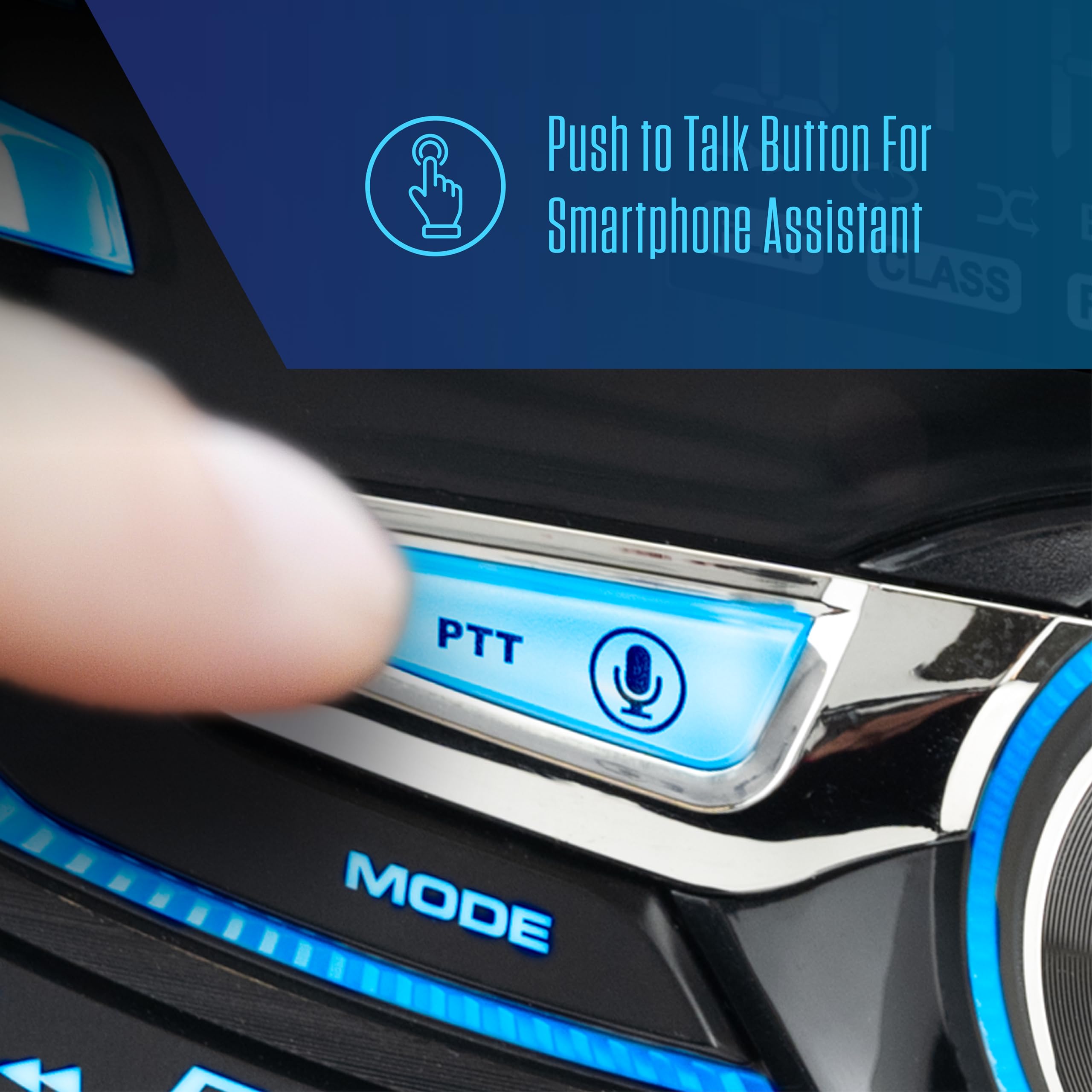 Jensen JENSEN MPR420 Double DIN Car Stereo Receiver with Bluetooth Hands Free Calling and USB Playback for Music Streaming and AM FM Radio - View 3 of 9