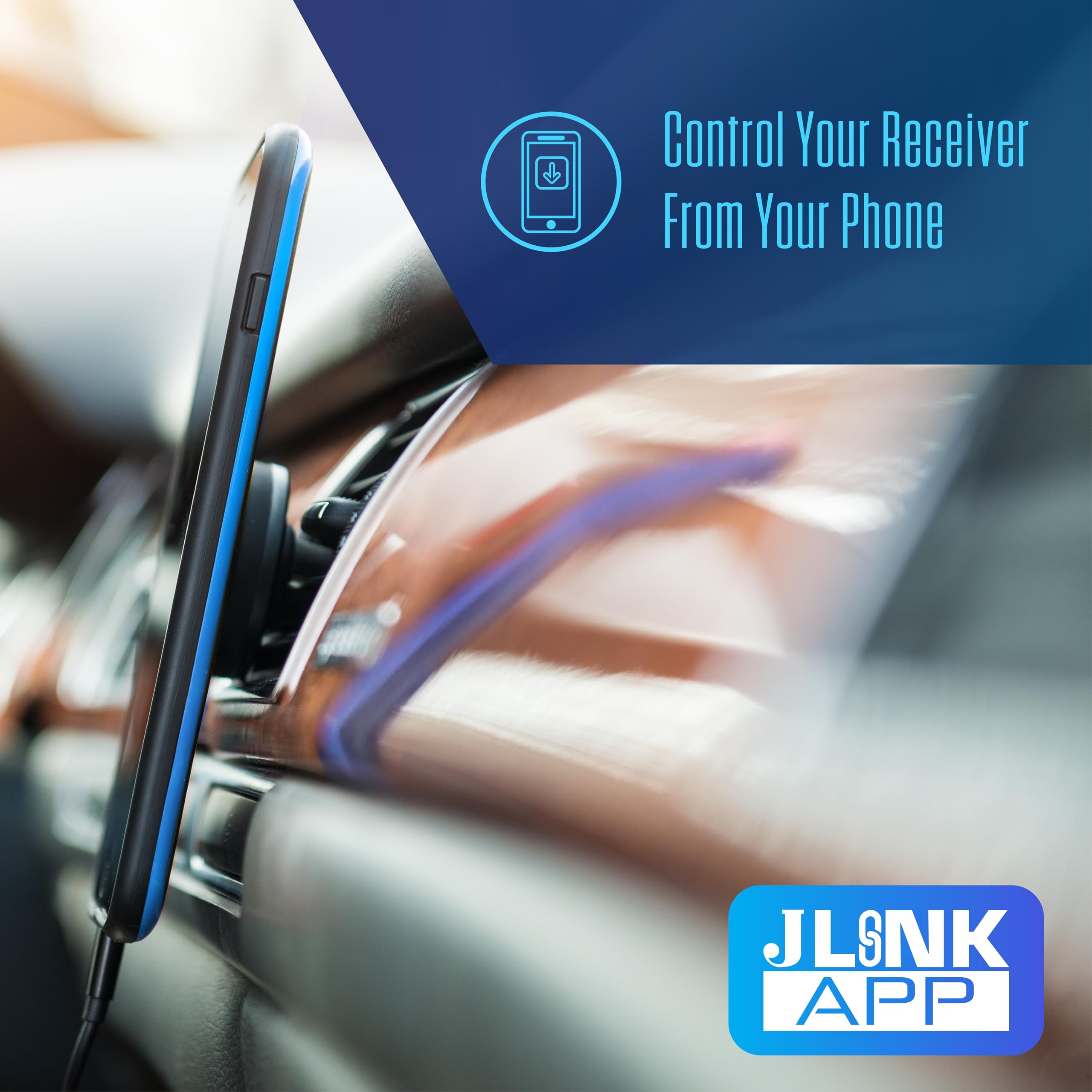 Jensen JENSEN MPR420 Double DIN Car Stereo Receiver with Bluetooth Hands Free Calling and USB Playback for Music Streaming and AM FM Radio - View 4 of 9