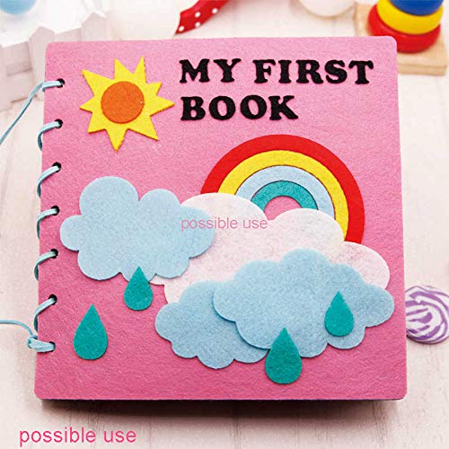 HipGirl Black Felt Sheets for Crafts and Art 9x12 Acrylic Sheets 6PC Gift Wrapping Supplies and Fabric Felt for Sewing and Halloween Costumes - View 8 of 9