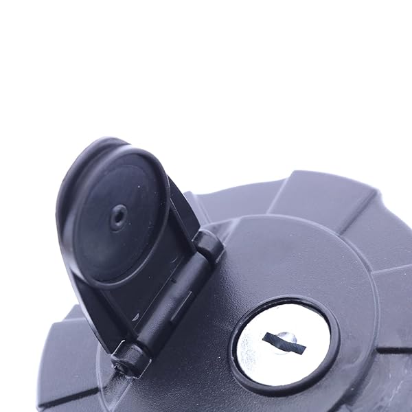 FP FRIDAYPARTS FridayParts Fuel Cap 2658575 with Keys 459A for Caterpillar CAT Mini Excavator 303.5C 304C CR 305.5D 308E Replacement - View 6 of 7
