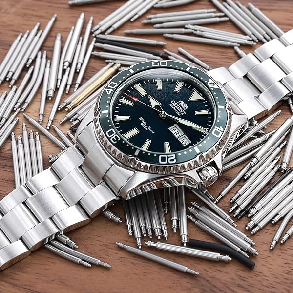 MiLTAT MiLTAT Watch Band for Orient Kamasu RA-AA0004E19A RA-AA0001B19A RA-AA0002L19B 22mm Super-O Durable Replacement Strap - View 2 of 6