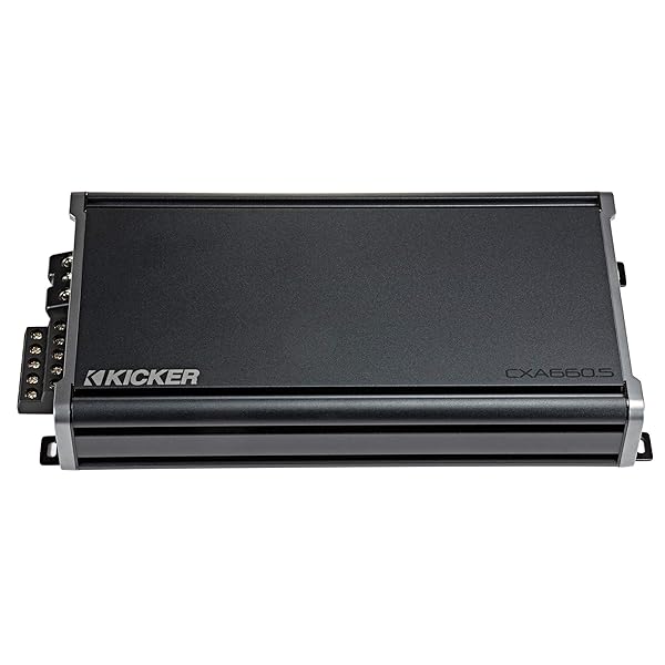 Top Kicker 46CXA6605T 660W 5-Channel Car Amplifier: Class A/B & D Performance