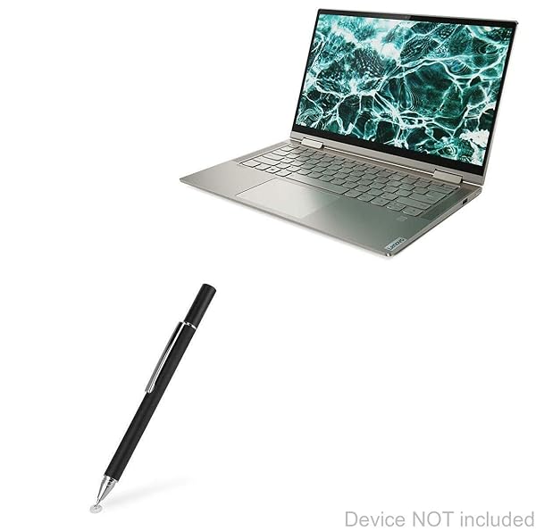 BoxWave BoxWave Stylus Pen for Lenovo Yoga C740 14 inch FineTouch Capacitive Super Precise Jet Black Stylus Pen