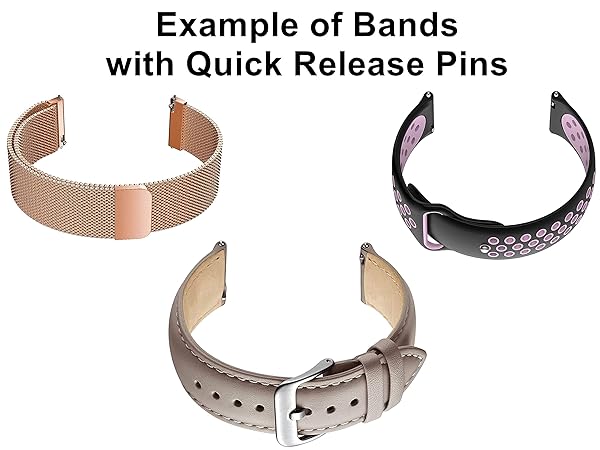 NICKSTON NICKSTON 6pcs Stainless Steel Quick Release Spring Bar Pins for Watch Bands 18mm to 24mm Lug Attachment Silver 1.8mm Thickness - View 7 of 7