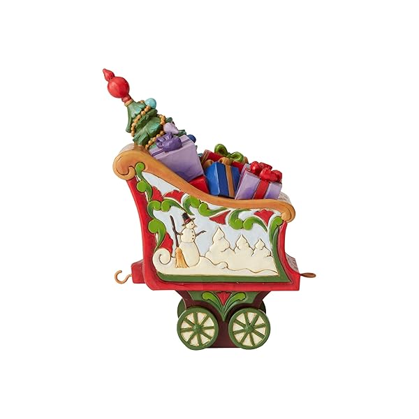 Enesco Enesco Jim Shore Heartwood Creek Christmas Train Coal Car Figurine 5.5 Inch Multicolor Perfect Holiday Decor Gift - View 3 of 4