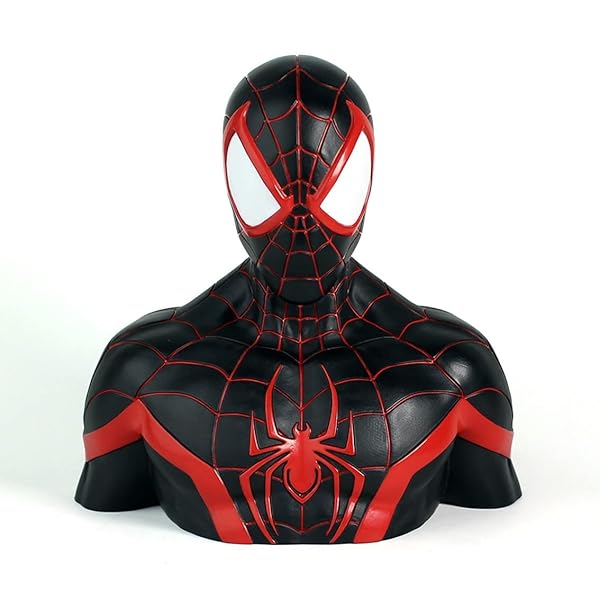 Semic Semic Distribution Miles Morales Deluxe Money Bank Collectible Savings Bank for Fans