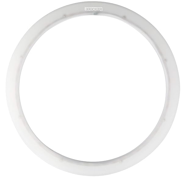 KICKER "Upgrade Your Sound: Kicker KLSR12 12" LED Speaker Ring for Enhanced Audio Experience"