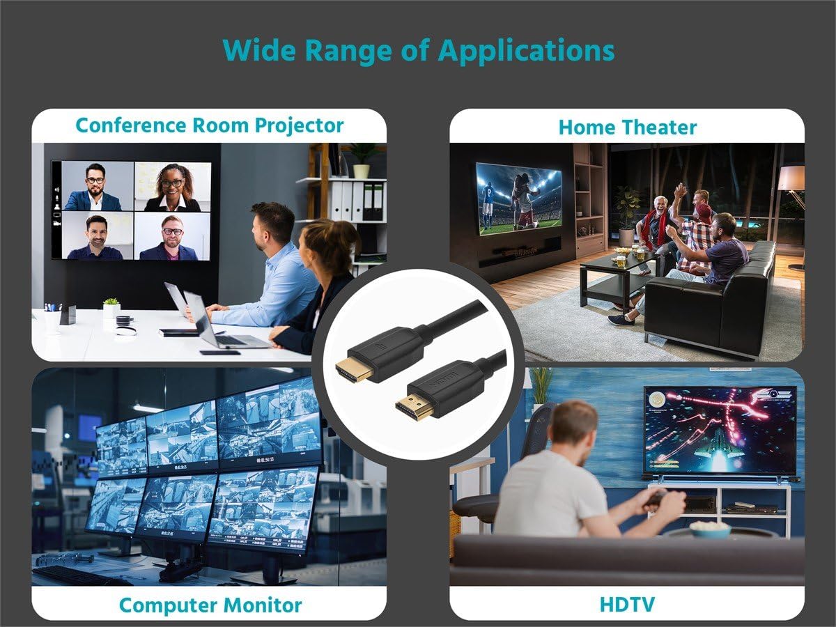 Monoprice Monoprice Ultra 8K Premium High Speed HDMI Cable 8 Feet 48Gbps 8K60Hz Dynamic HDR eARC DynamicView Series 1 Count Pack of 1 - View 6 of 6