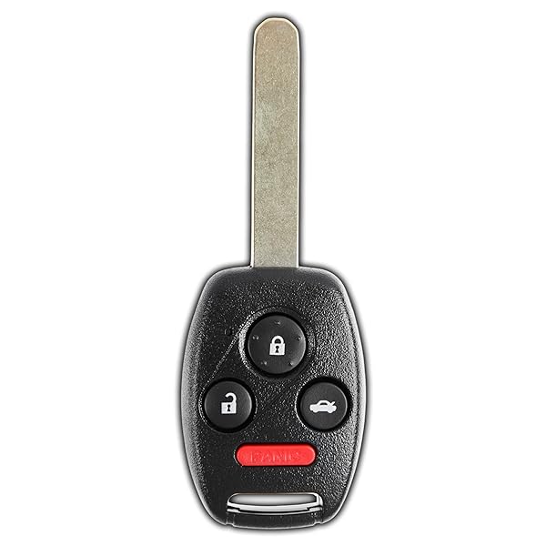 KeylessOption Key Fob Replacement for 2008 to 2014 Honda Accord CRV Acura TL TSX ZDX 4-Button Keyless Entry Remote Control