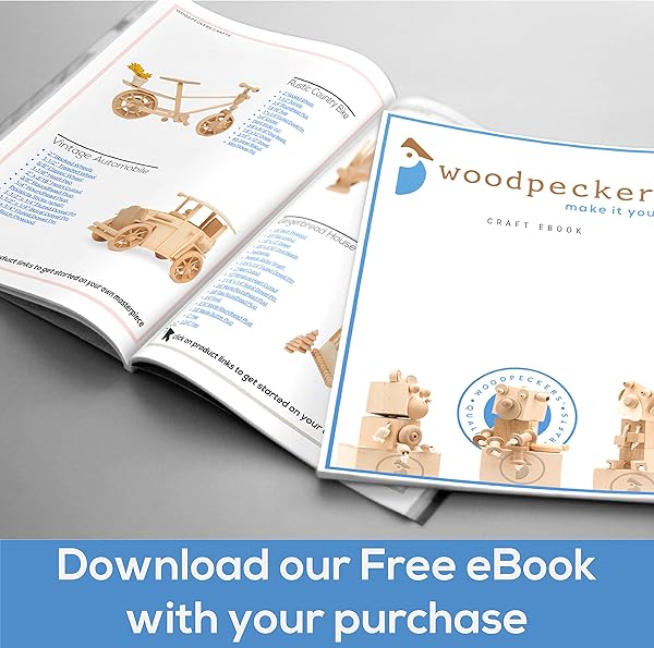 Woodpeckers Woodpeckers 3 Sturdy Egg Wood Cutouts 10 x 7 Inch Smooth Paintable Easter Egg Ornament for Crafts and Decorations - View 9 of 9