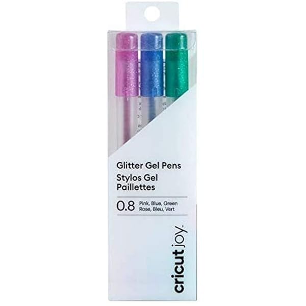 Buy Cricut Joy Glitter Gel Pens 0.8mm - Pink, Blue, Green (3 Pack) for Crafting & DIY Projects