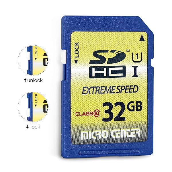 INLAND 32GB Class 10 SDHC Memory Card - Fast UHS-I U1 for Trail Cameras | Micro Center - View 3 of 7
