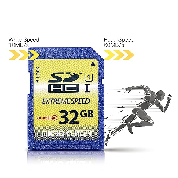 INLAND 32GB Class 10 SDHC Memory Card - Fast UHS-I U1 for Trail Cameras | Micro Center - View 4 of 7