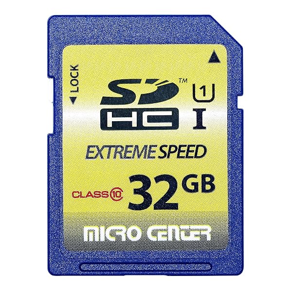 32GB Class 10 SDHC Memory Card - Fast UHS-I U1 for Trail Cameras | Micro Center