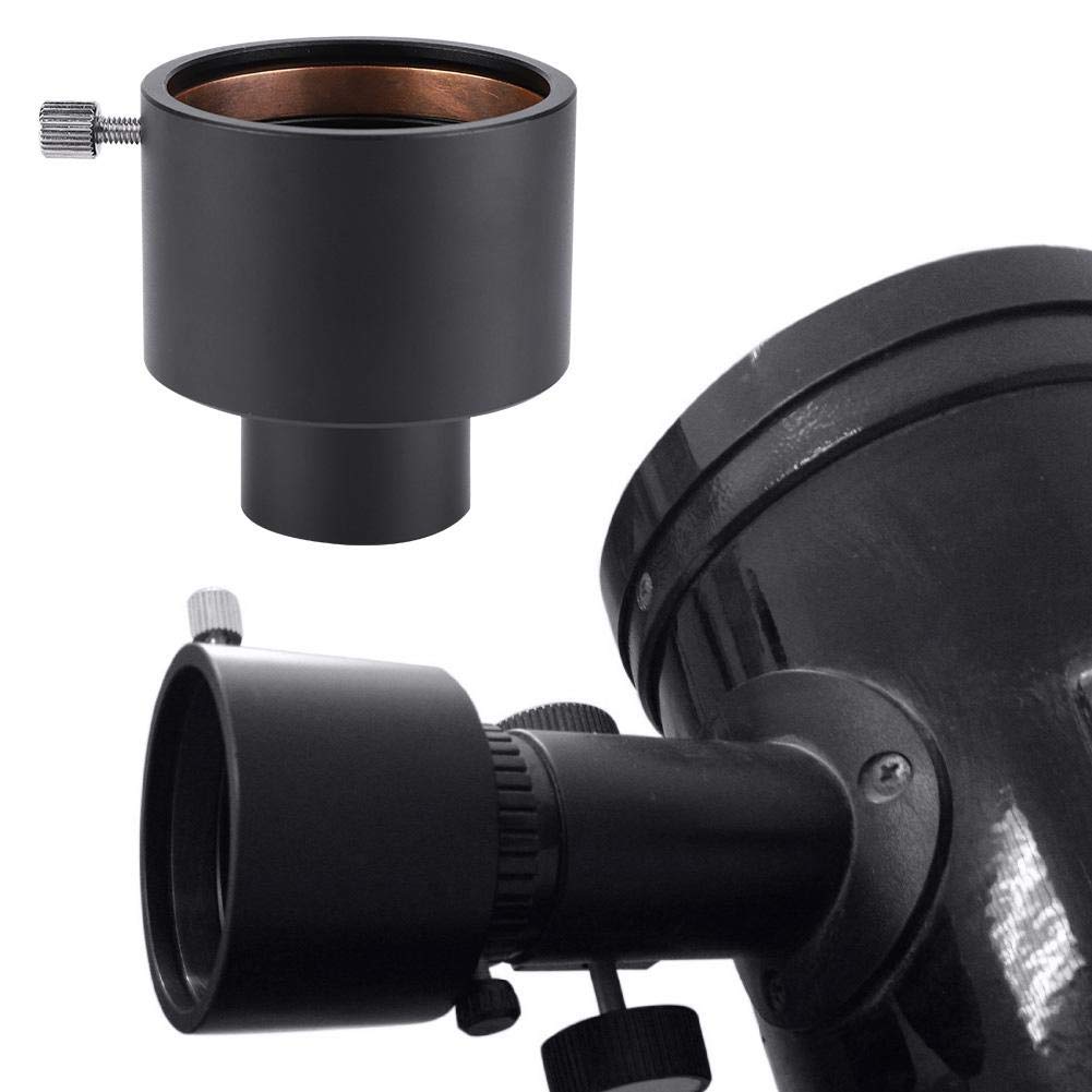Diyeeni 1.25 to 2 Inch Telescope Eyepiece Adapter for Enhanced Viewing and Photography with Telescope Focuser Mount Compatibility - View 2 of 8