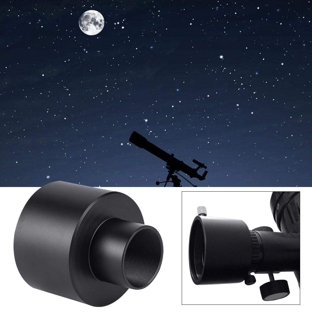 Diyeeni 1.25 to 2 Inch Telescope Eyepiece Adapter for Enhanced Viewing and Photography with Telescope Focuser Mount Compatibility - View 3 of 8