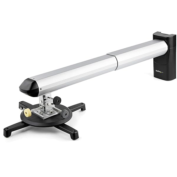 StarTech.com StarTech.com Adjustable Projector Wall Mount with 27.7 Inch Extension Durable Steel Aluminum Design - View 2 of 7