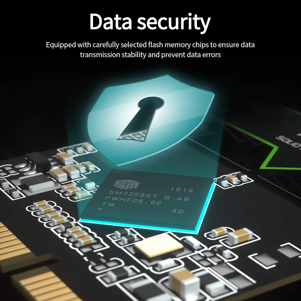 Kingshark Gamer Kingshark Gamer 64GB mSATA Internal Solid State Drive High Performance for Desktop and Laptop SATA III 6Gb/s - View 3 of 8