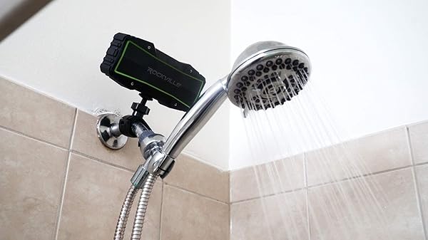 Rockville Rockville Rock Everywhere Portable Bluetooth Speaker: Waterproof, Wireless & Powerful Sound in Black - View 5 of 10